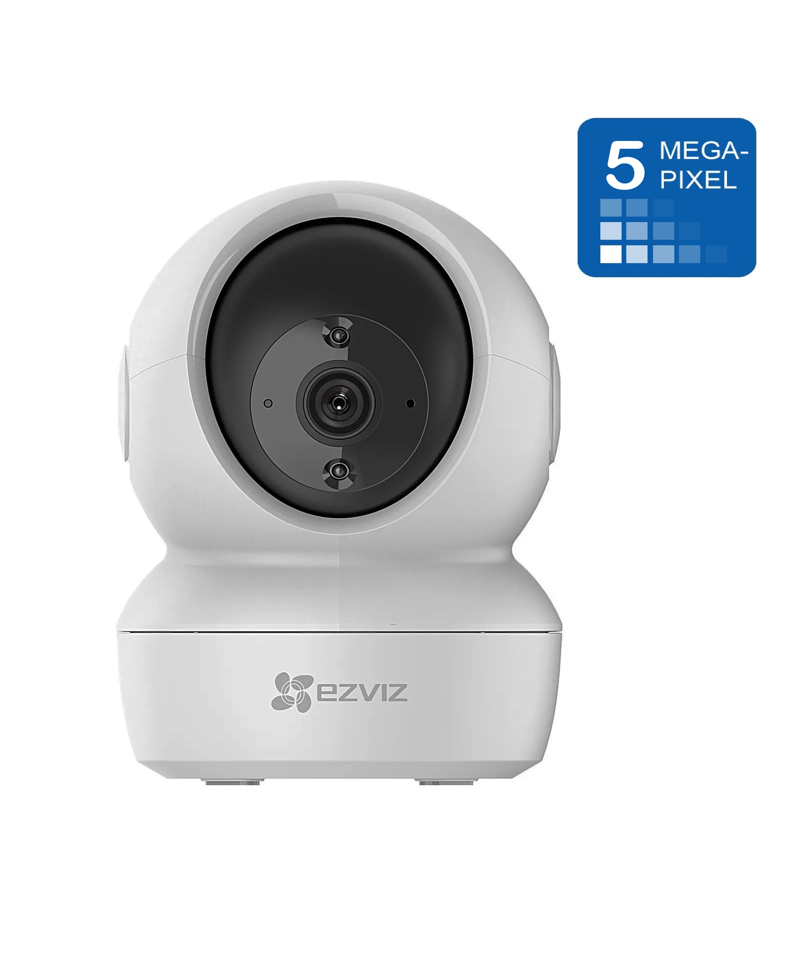 Cámara EZVIZ H6c 5MP 3K, WiFi, PT 360°, CS-H6C-R105-1J5WF - Imagen 2