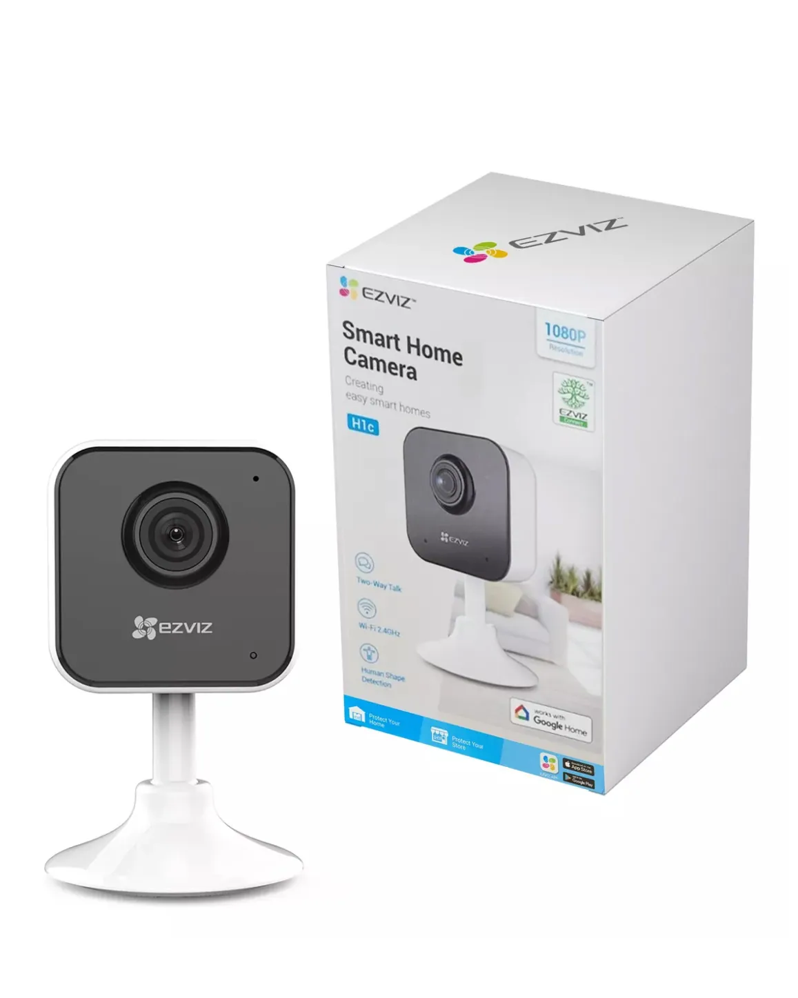 Cámara H1C 2Mpx, WIFI 2.4GHz, marca Ezviz