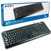 Teclado Multimedia Xtech, conexión USB XTK-130