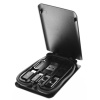 Estuche Organizador Multifuncional con Cable USB-C y Adaptadores para Celular - Negro