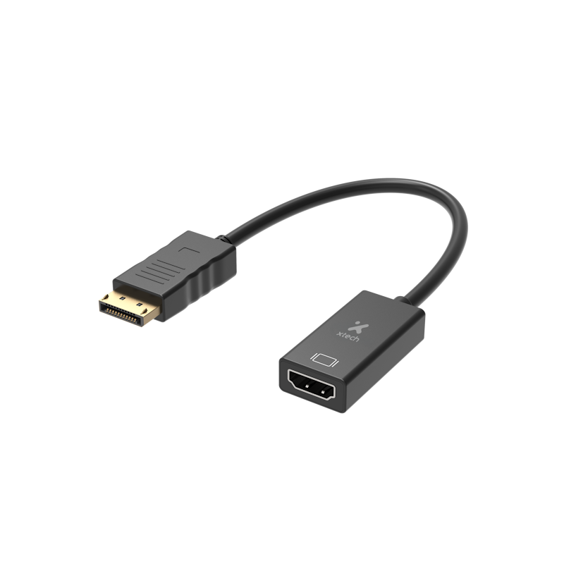 Adaptador DisplayPort macho a HDMI hembra