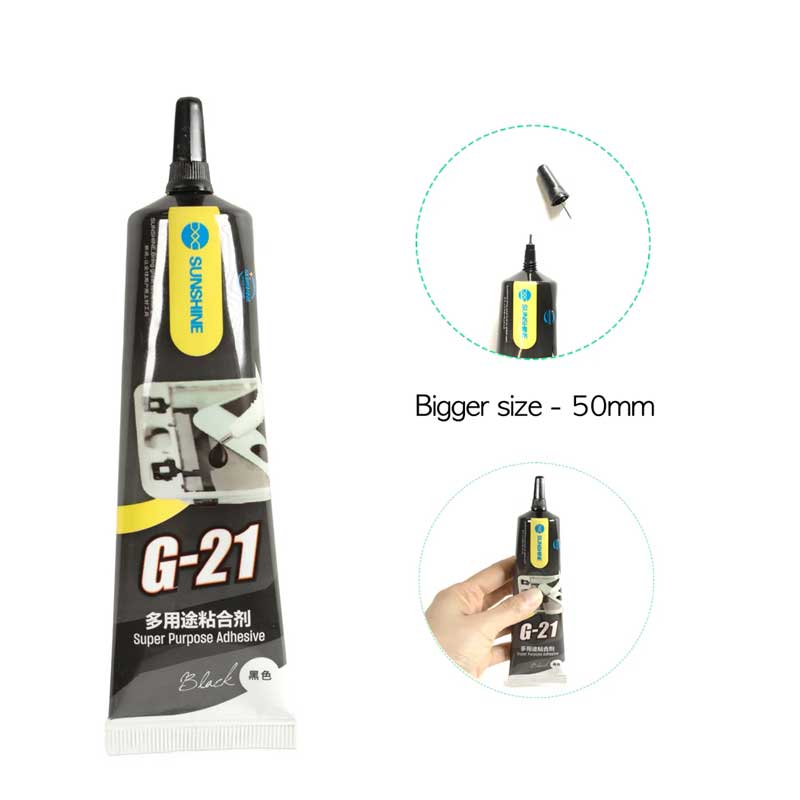 PEGAMENTO SUNSHINE G-21 NEGRO 50ML - Imagen 2
