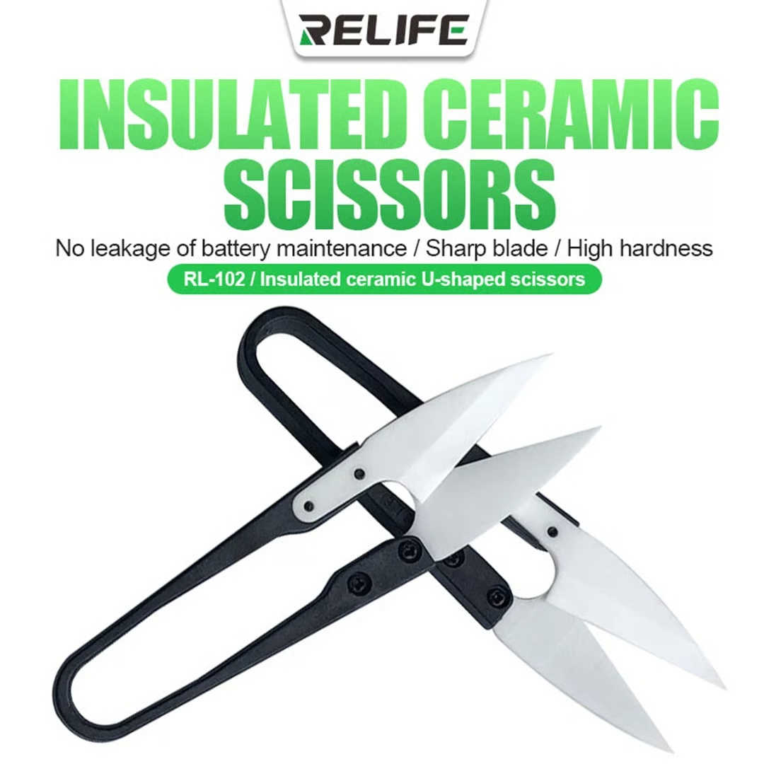 TIJERAS DE CERÁMICA AISLADAS RL-102 ( RELIFE )